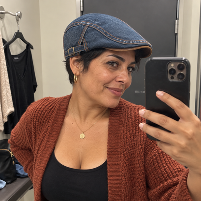 Helen – Classic Women’s Denim Cap