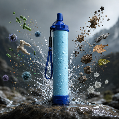 OUTLAND™ FLOW - Emergency Water Filter straw