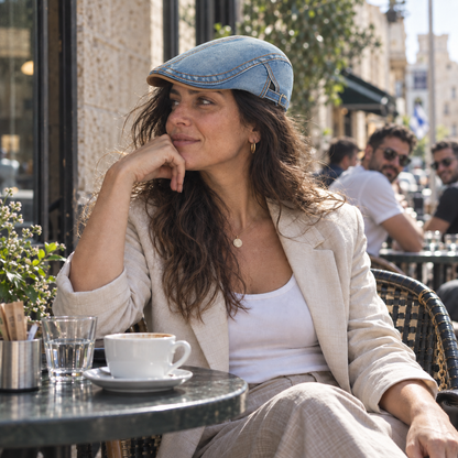 Helen – Classic Women’s Denim Cap